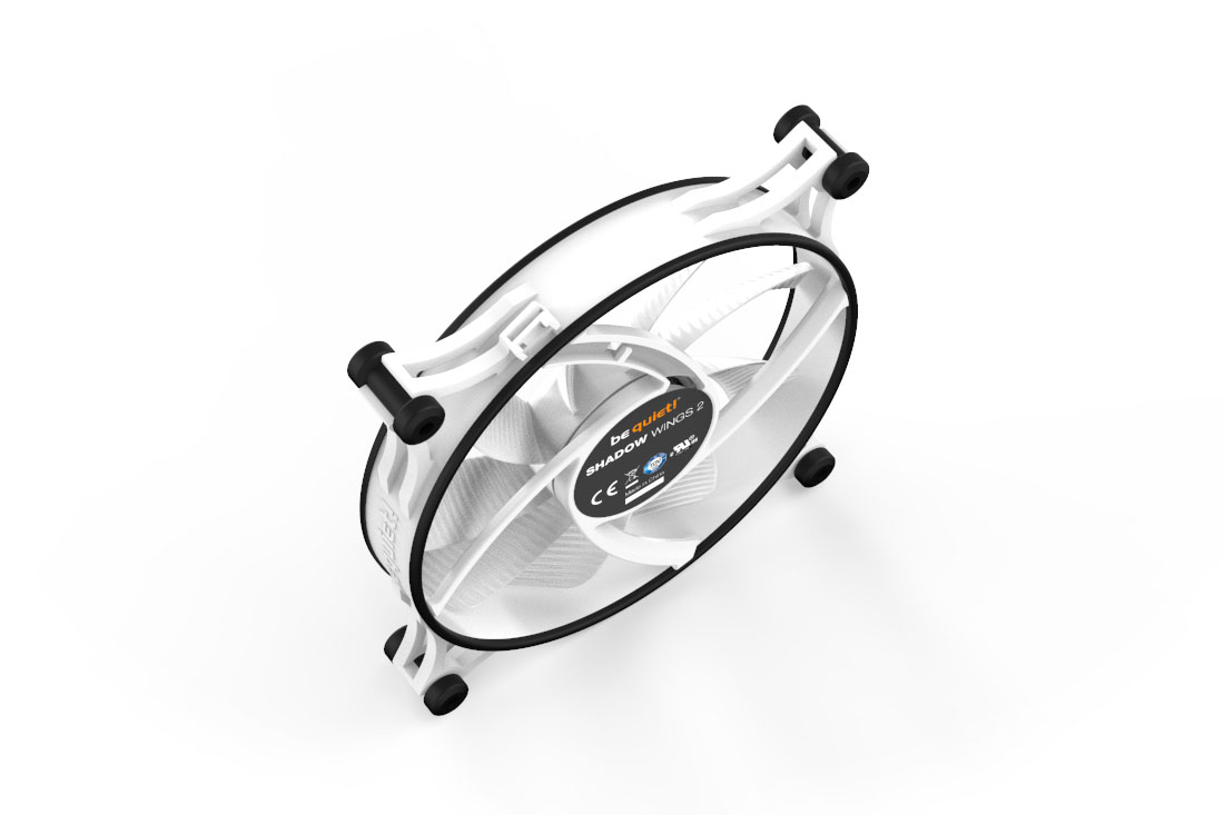 SHADOW WINGS 2 | 140mm White silent premium Fans from be quiet!